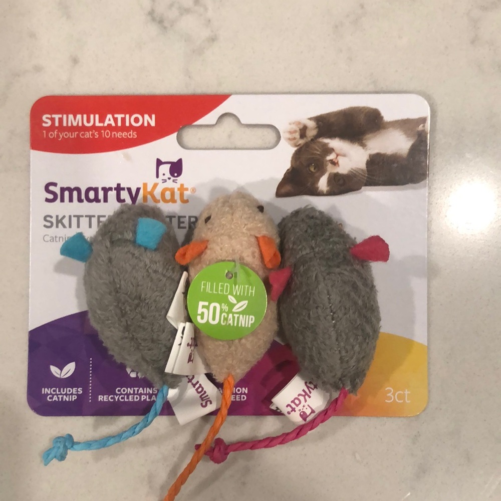 SmartyKat Skitter Critters Cat Toys